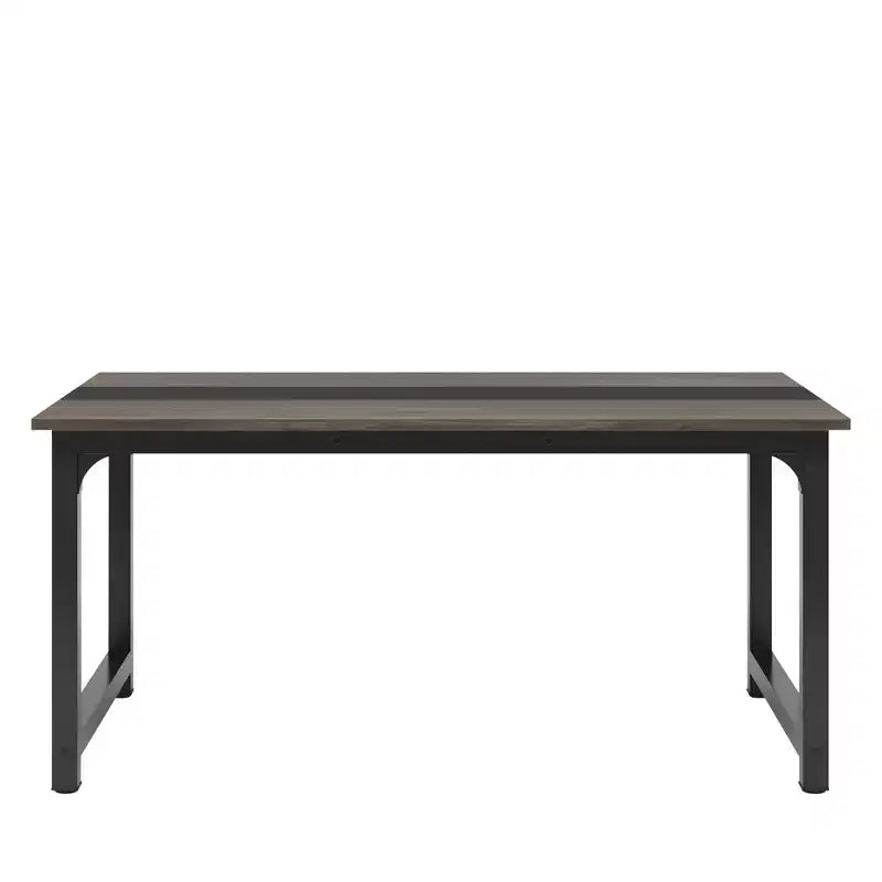 MAYEERTY 70.8 Inch Conference Table, 6-Seater Office Meeting Desk with E1 Engineered Wood & Metal Frame