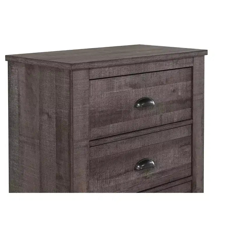 Okak Modern Wooden Dresser for Bedroom with 4 Drawers, Storage Chest of Drawers Nightstand Bed Side Cabinet for Living Room Hallway