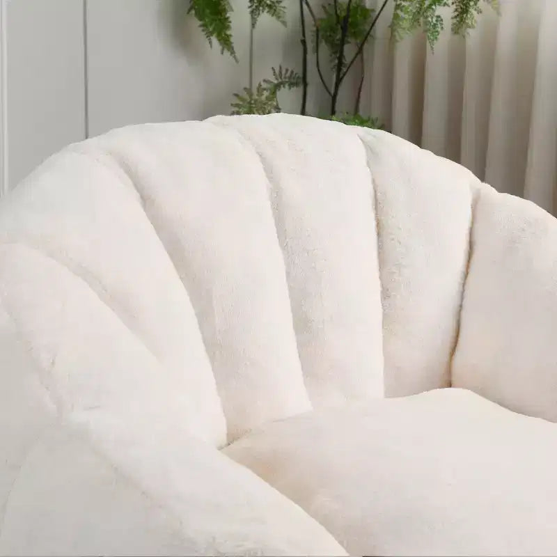 MAYEERTY Bean Bag Sofa Chair with Armrests High Density Foam Lazy Comfortable for Adults Living Room Bedroom Reading Nook
