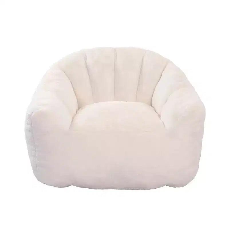 MAYEERTY Bean Bag Sofa Chair with Armrests High Density Foam Lazy Comfortable for Adults Living Room Bedroom Reading Nook