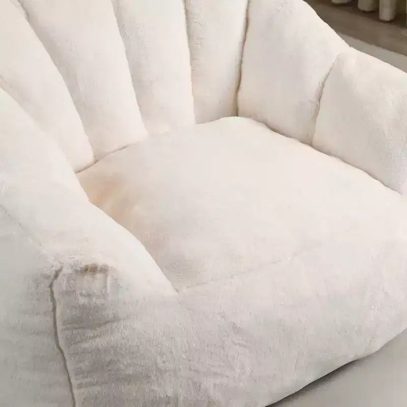MAYEERTY Bean Bag Sofa Chair with Armrests High Density Foam Lazy Comfortable for Adults Living Room Bedroom Reading Nook