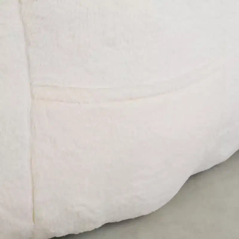 MAYEERTY Bean Bag Sofa Chair with Armrests High Density Foam Lazy Comfortable for Adults Living Room Bedroom Reading Nook