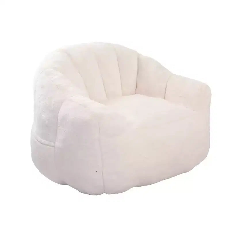 MAYEERTY Bean Bag Sofa Chair with Armrests High Density Foam Lazy Comfortable for Adults Living Room Bedroom Reading Nook