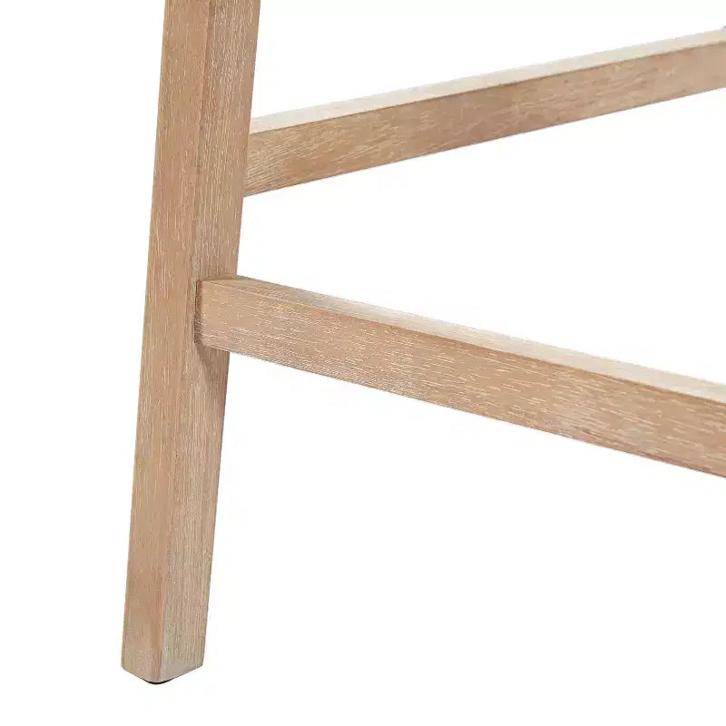 Christopher Knight Home Calder Modern 26.5 Rubber Wood Upholstered Bar Stool (Set of 2)