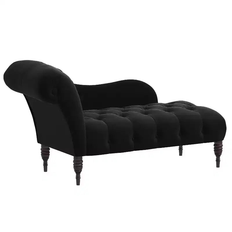 Skyline Furniture Custom Upholstered Tufted Chaise