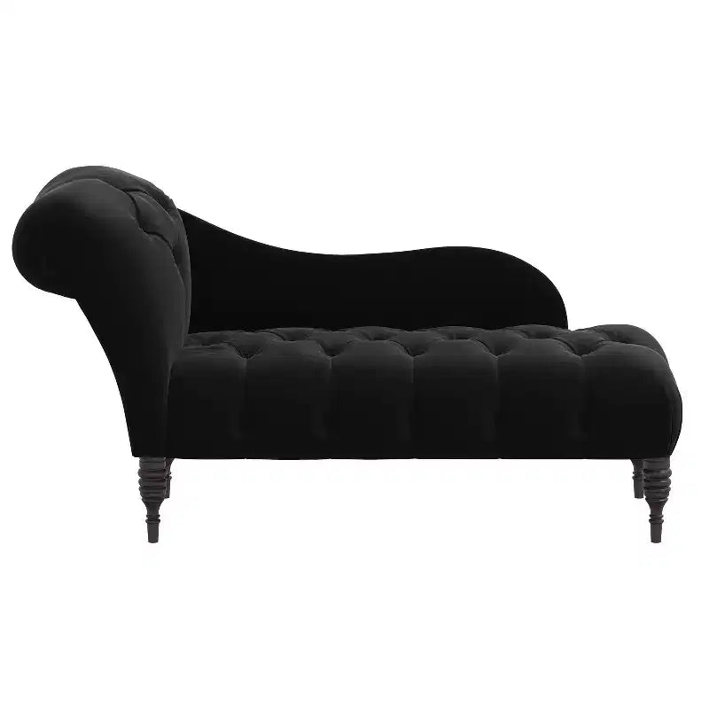 Skyline Furniture Custom Upholstered Tufted Chaise