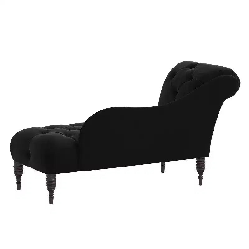 Skyline Furniture Custom Upholstered Tufted Chaise