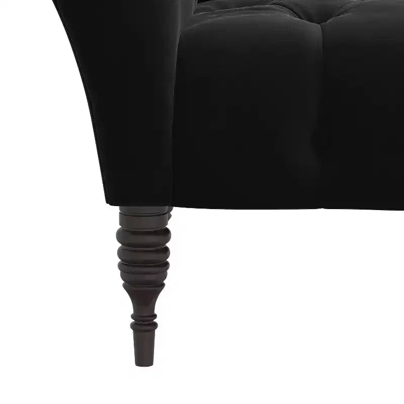 Skyline Furniture Custom Upholstered Tufted Chaise
