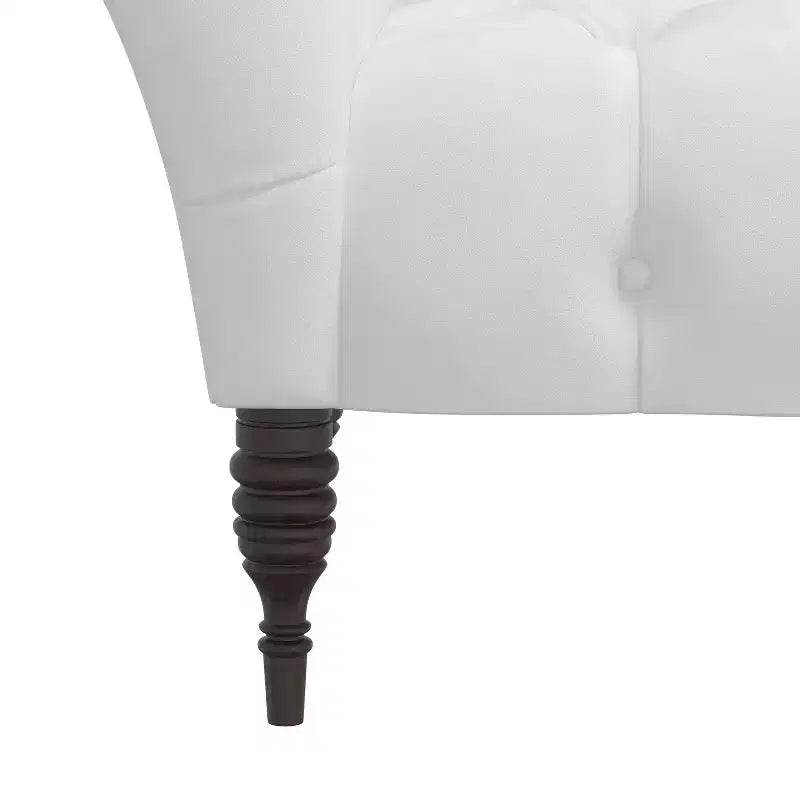 Skyline Furniture Custom Upholstered Tufted Chaise