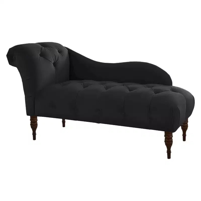 Skyline Furniture Custom Upholstered Tufted Chaise