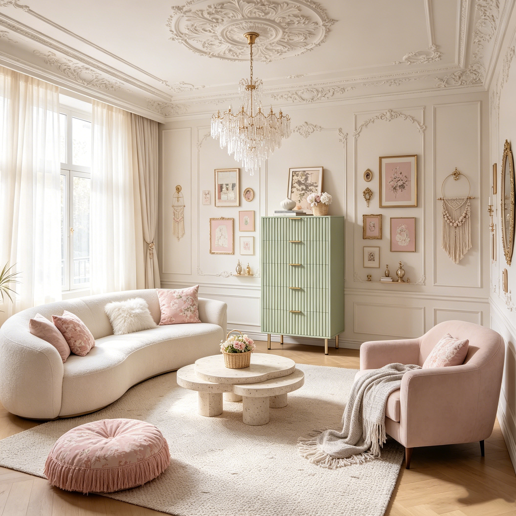 Commode de rangement à tiroirs cannelés, meuble à tiroirs profonds et spacieux