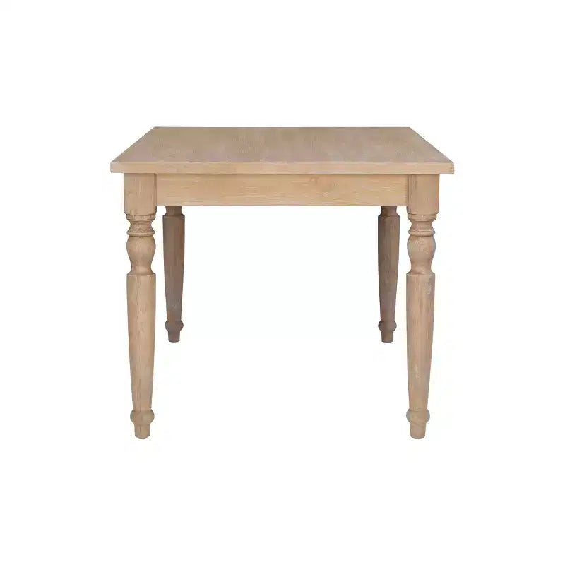 Brighton Traditional Light Natural Dining Table Brown - Linon