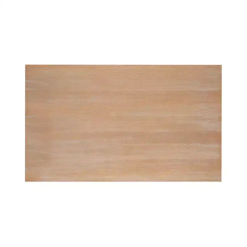 Brighton Traditional Light Natural Dining Table Brown - Linon